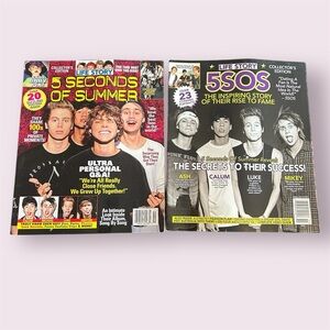 5 Seconds of Summer Magazine Set
